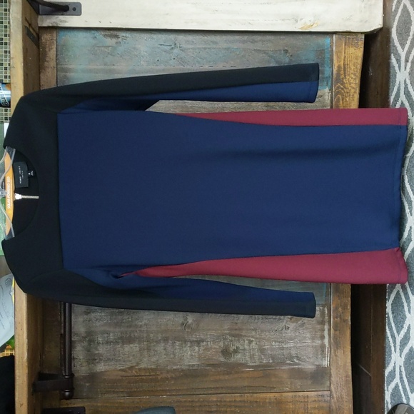 Romeo & Juliet Couture Dresses & Skirts - Stunning Romeo+Juliet Couture Color Block Long Sleeve Dress - Medium